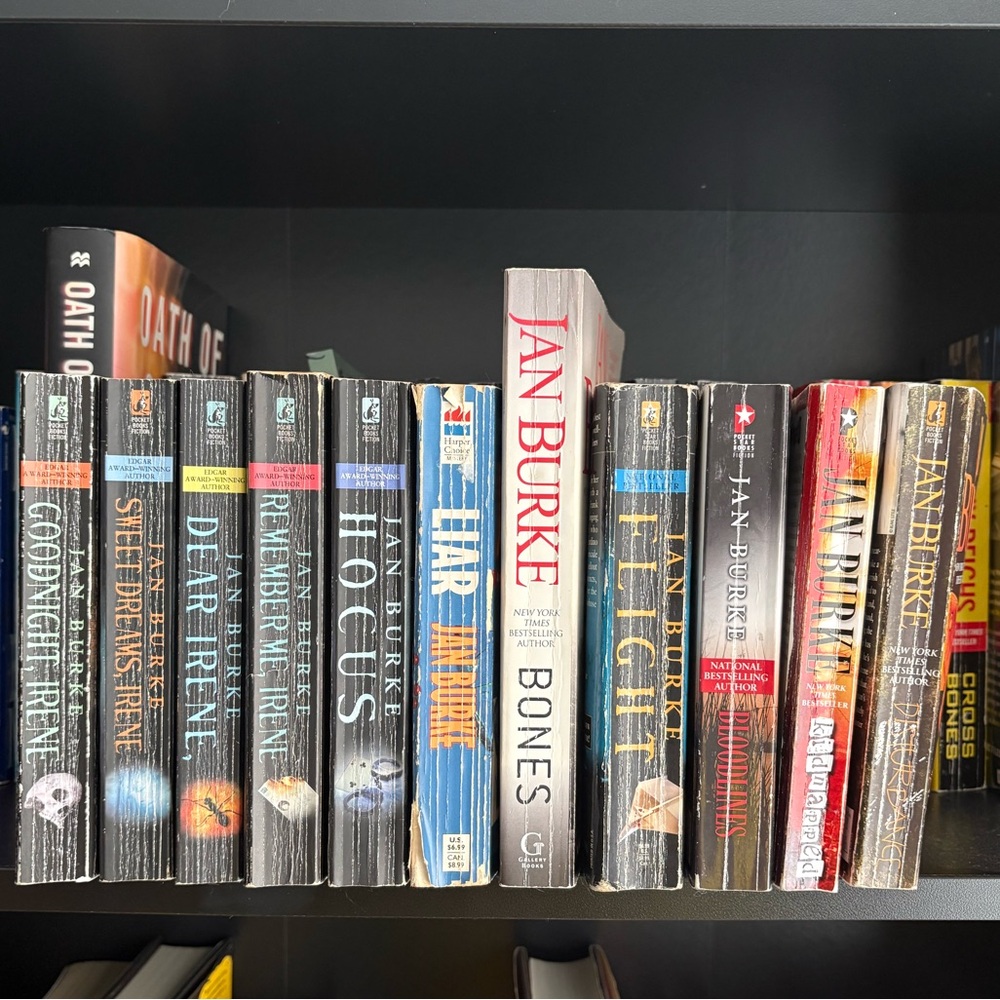 Irene Kelly Series by Jan Burke - Complete Series - Paperbacks